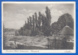 Deutschland; Buckow; Märkische Schweiz; Kurpark; Sonderstempel 1950 - Buckow