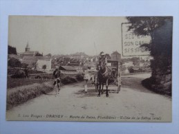 Réf: 75-11-15.                    DARNEY    Route De Bains, PLOMBIERES- Vallée De La Saône ( Aval ). - Darney