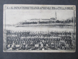 AK TULLN Telegraphenkurs 1911 /// D*18393 - Tulln