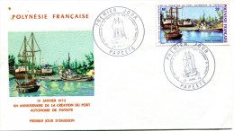 Polynésie - FDC Yvert PA 60 - R 2010 - Maximum Cards