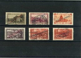 - SARRE TIMBRES DE SERVICE . TIMBRES DE 1927/34 . OBLITERES . - Service