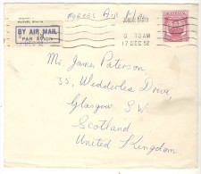 Malaya Johore 1952 Censored Cover To UK - Johore