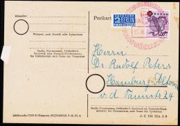 1949. RED CROSS 20+40 Pf. FREIBURG (BREISGAU) HENRI DUNANT GRÜNDER DES ROTES KREUZ 15.8... (Michel: 43A) - JF181518 - Otros & Sin Clasificación