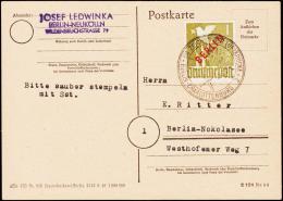 1948. BERLIN. Red Overprint. 1 DM BERLIN CHARLOTTENBURG IM ZEICHEN DER LUFTBRÜCKE 1949.... (Michel: 33) - JF181534 - Altri & Non Classificati