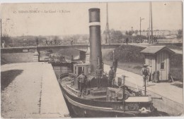 SEDAN TORCY  Le Canal L'Ecluse  Remorqueur La Meuse - Sedan