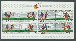 Cook  BF N° 116  XX "Espana '82"coupe Du Monde De Football 1982 En Espagne, Le Bloc Sans Charnière, TB - 1994 – États-Unis