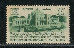 Egypte ** N° 254 - Conf. De L' Union Interparlementaire - Unused Stamps