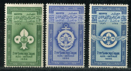 Egypte**  N° 379 à 381 - Jamborée Panarabe - Unused Stamps