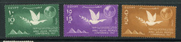 Egypte ** N° 410 à 412 - Conf. Des Peuples Afro-asiatiques - Unused Stamps