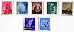 Egypte ** N° 418 à 424 - Série Courante. - Unused Stamps