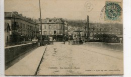 CPA 95  PARMAIN RUE GUICHARD MAIRIE 1905 - Parmain