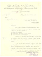 Lot De 3 Lettres  Office De Gestion De Liquidation Des Cie Allemandes - Bruxelles - Société I. Simonis Verviers - 1900 – 1949