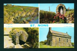 WALES  -  St Nons  Multi View  Unused Postcard As Scan - Pembrokeshire