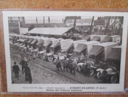 AUBIGNY EN ARTOIS STATION DES VOITURES SANITAIRES - Aubigny En Artois