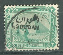 SUDAN 1897: Sc 2 / YT 2, O - FREE SHIPPING ABOVE 10 EURO - Soudan (...-1951)