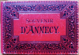 ALBUM PHOTOS-SOUVENIR D'ANNECY - 12 PHOTOGRAVURES - Alben & Sammlungen