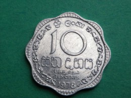 SRI LANKA - - 10  CENTS  1978-    KM 140-non Circulé - Sri Lanka (Ceylon)