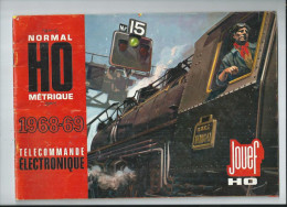 Catalogue JOUEF 1968/69 Sur Les Trains électriques ,Format HO De Reproduction Des Trains SNCF:32 Pages - Modelbouw