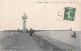 Saint Vaast La Hougue     50      La Jetée, Le Phare Et L'ile Tatihou - Saint Vaast La Hougue