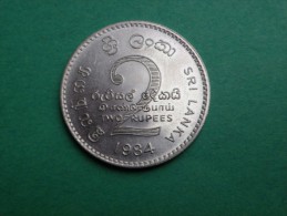 SRI LANKA - - 2 RUPEE 1984-      KM 147 - Sri Lanka (Ceylon)