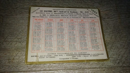 Petit Calendrier 1932 Le Havre Recherches D'héritiers Généalogie - Kleinformat : 1921-40