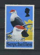 SEYCHELLES    1972   Birds  50c  Blue  Pigeon     MH - Seychelles (...-1976)