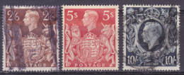 UK, George VI, 224/226° (1523/75) - Non Classés