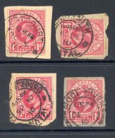 NATAL Used In NATAL (interprovincial Postmarks), 4 Stamps - Natal (1857-1909)