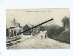 CPA - Moislains  - Rue De Sailly - Moislains