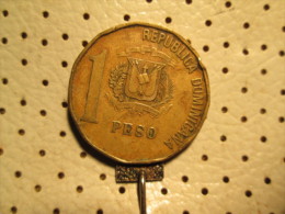 DOMINICANA 1 Peso 1991  # 4 - Dominicaanse Republiek