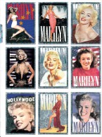 LOT DE 95 CARTES TRADING CARDS 1ère SERIE MARILYN MONROE DE 1993 EN PARFAIT ETAT (22 PHOTOS) - Andere & Zonder Classificatie