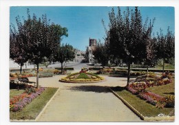 Delcampe - CASTELSARRASIN - LE JARDIN ET AVENUE DE GASCOGNE - CPSM GF VOYAGEE - Castelsarrasin