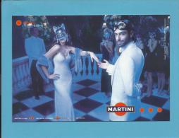 Delcampe - MARTINI - 2005 - Mónaco - ADVERTISING - Postcard From PORTUGAL- 2 Scans - Alcools