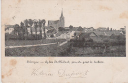 (3553) JODOIGNE Eglise St Médard - Prise Du Pont De La Jette - Jodoigne