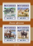 Mozambique. 2015  African Fauna. (303a) - Giraffen