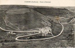 CPA - POISSONS (52) - Aspect De La Route De Montreuil Au Début Du Siècle - Poissons