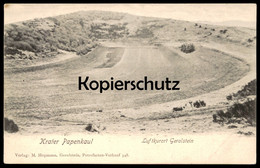 ALTE POSTKARTE KRATER PAPENKAUL LUFTKURORT GEROLSTEIN PAPENKAULE Crater Cratère Ansichtskarte Postcard Cpa AK - Gerolstein