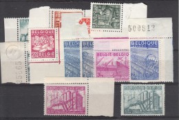 Nr 761/766, 767/772 **, Met Randinscripties !!!, Cote = +73 € (X11755) - 1948 Exportación