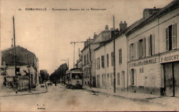 ROMAINVILLE - Carrefour, Avenue De La République - Tramway - Romainville