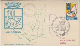Uruguay 1979 Antarctica / Base Maldonado 1v FDC (26521) - Onderzoeksstations