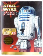 BOITE FIGURINE STAR WARS LA GUERRE DES ETOILES - PUZZLE EN 3D R2 D2 - Episodio I