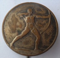 ARCHERY OLD Badge / Pin - Bogenschiessen