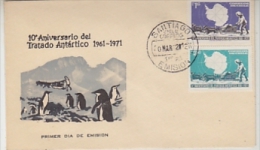 Chile 1972 Antarctic Treaty Ca 20 Mar 72 FDC (26530) - Traité Sur L'Antarctique