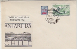 Chile 1971 Antarctica Base Presidente Frei  Cover(26536) - Onderzoeksstations