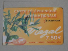 TÉLÉCARTE - 2 SCAN  -   7,5  EUROS  (Nº13071) - Ad Uso Interno