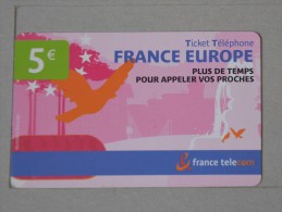 TÉLÉCARTE - 2 SCAN  -   5  EUROS  (Nº13088) - Internas