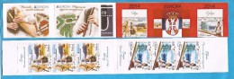 2014  550-51  EUROPA CEPT MUSIK  SRBIJA SERBIA SERBIEN  VOLKSMUSIKINSTRUMENTEN   BOOKLET-  MNH Srp - 2014