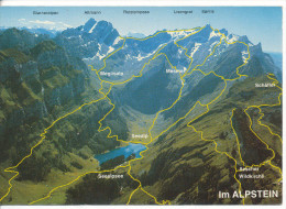PK-CP Schweiz, Im Alpstein, Gebraucht, Siehe Bilder! *) - Stein