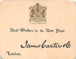 Angleterre       London   4 CP Various + Happy New Year (11.5 Cm X 9 Cm) - Autres & Non Classés