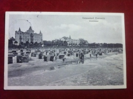 AK Ostseebad Zinnowitz Strandleben 1913 - Zinnowitz